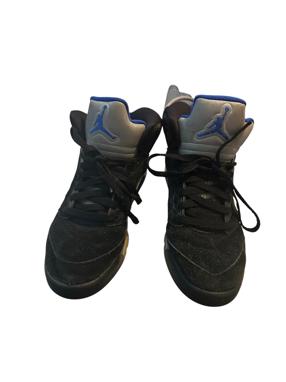 Nike Air Jordan 5 Retro "Racer Blue" Black/Silver CT4838-004 US 7Y